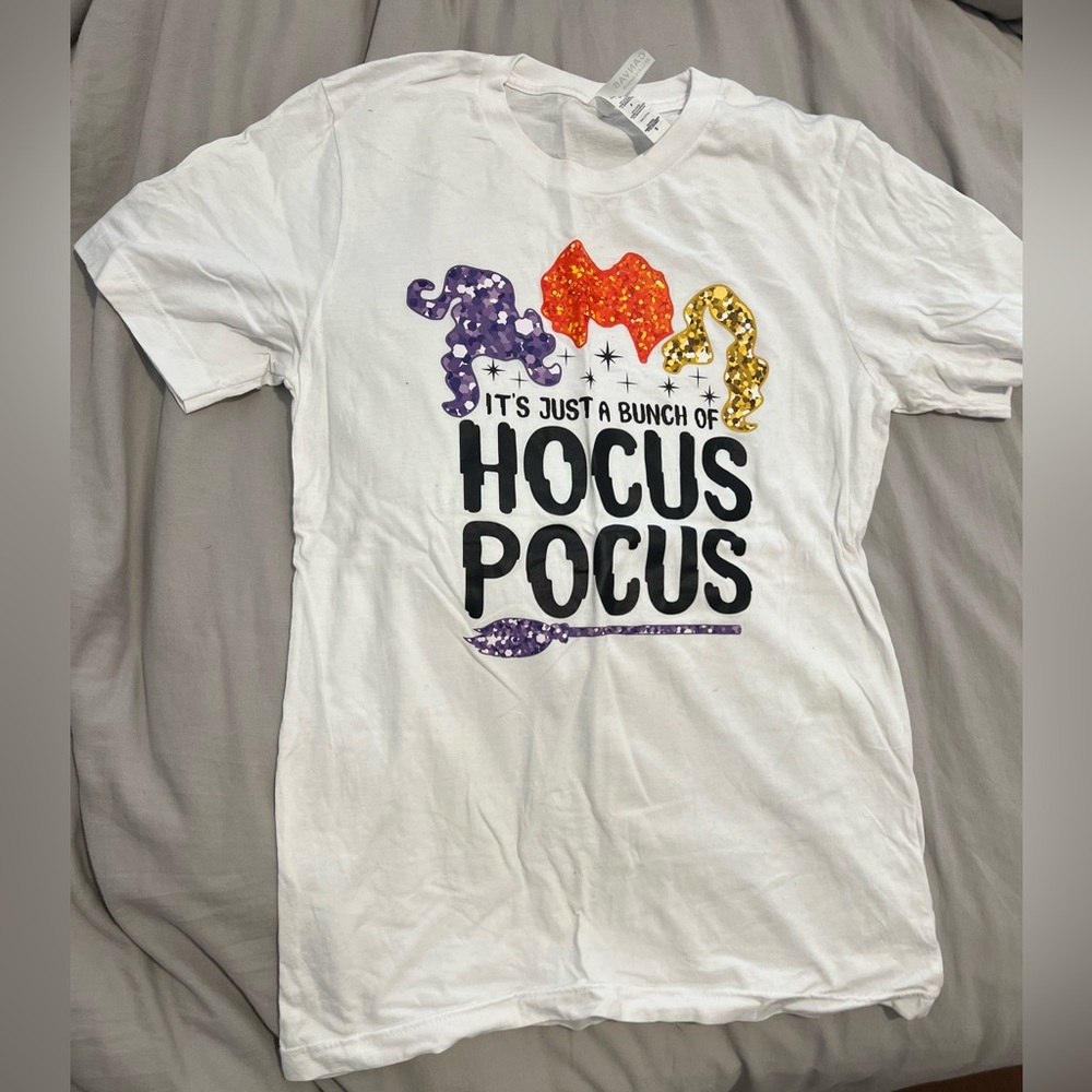 Hocus Pocus Halloween Graphic T-Shirt Women’s Size S
